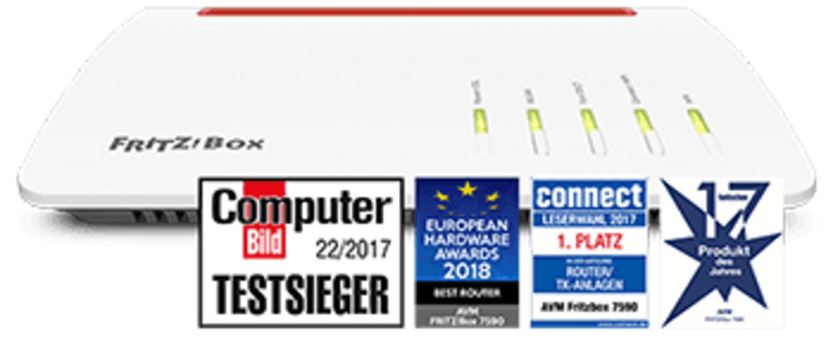 Router FRITZ!Box 7590 Premium Routermiete