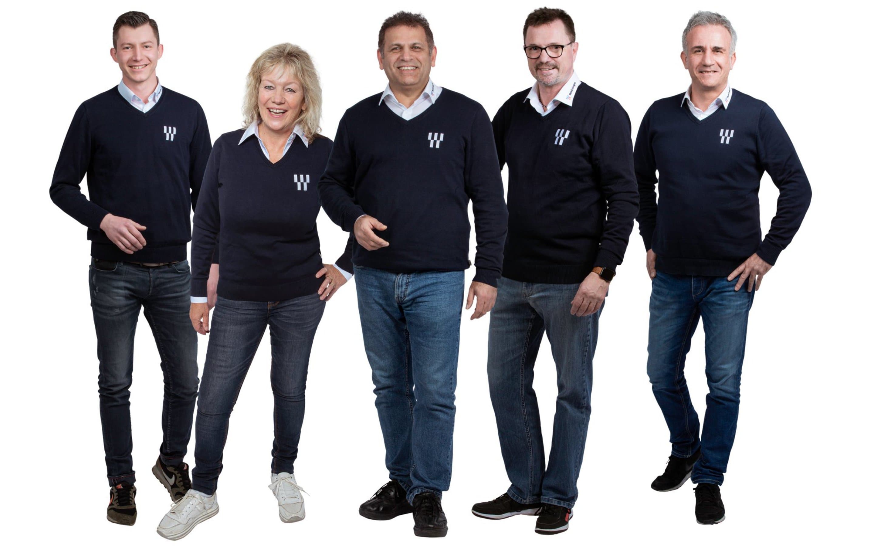 Persönliche Kundenberatung Gruppenfoto der Kundenberater