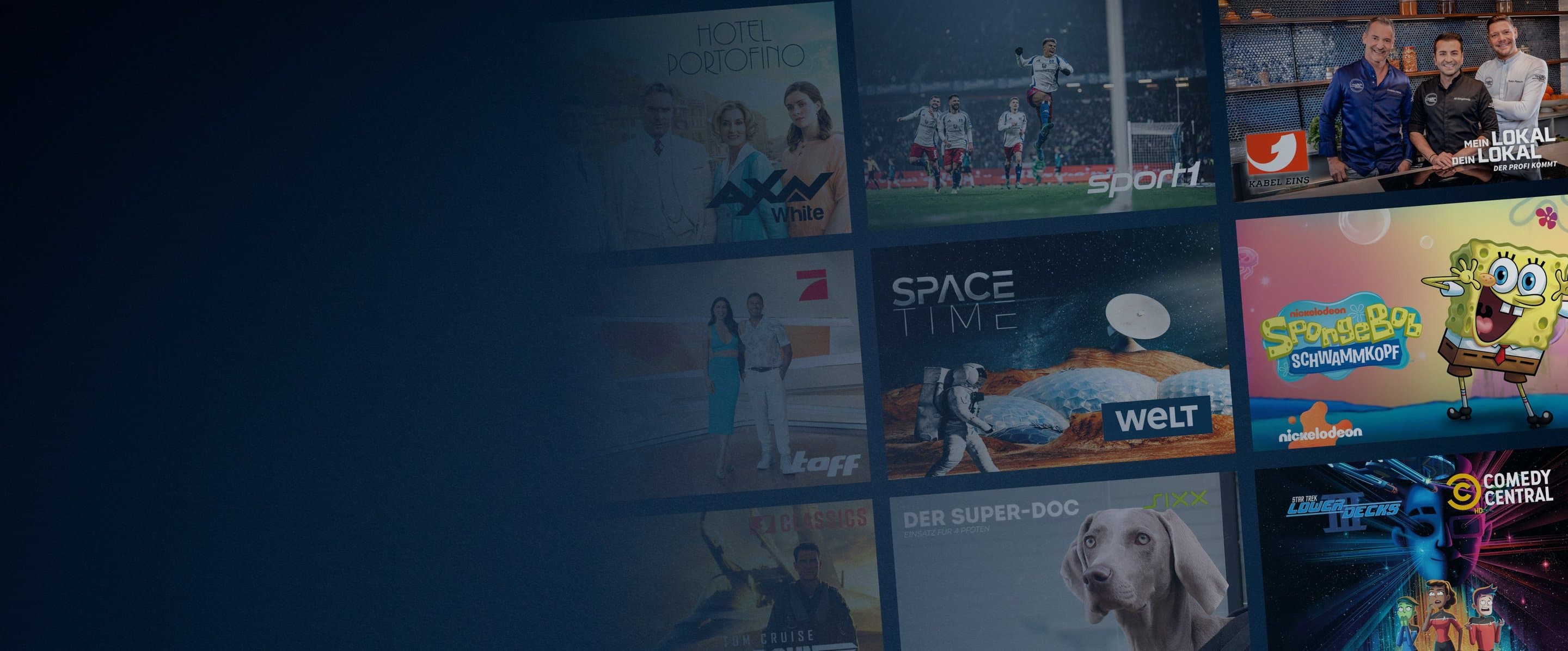 Premium HD & Family HD Banner mit vielen HD Sendern