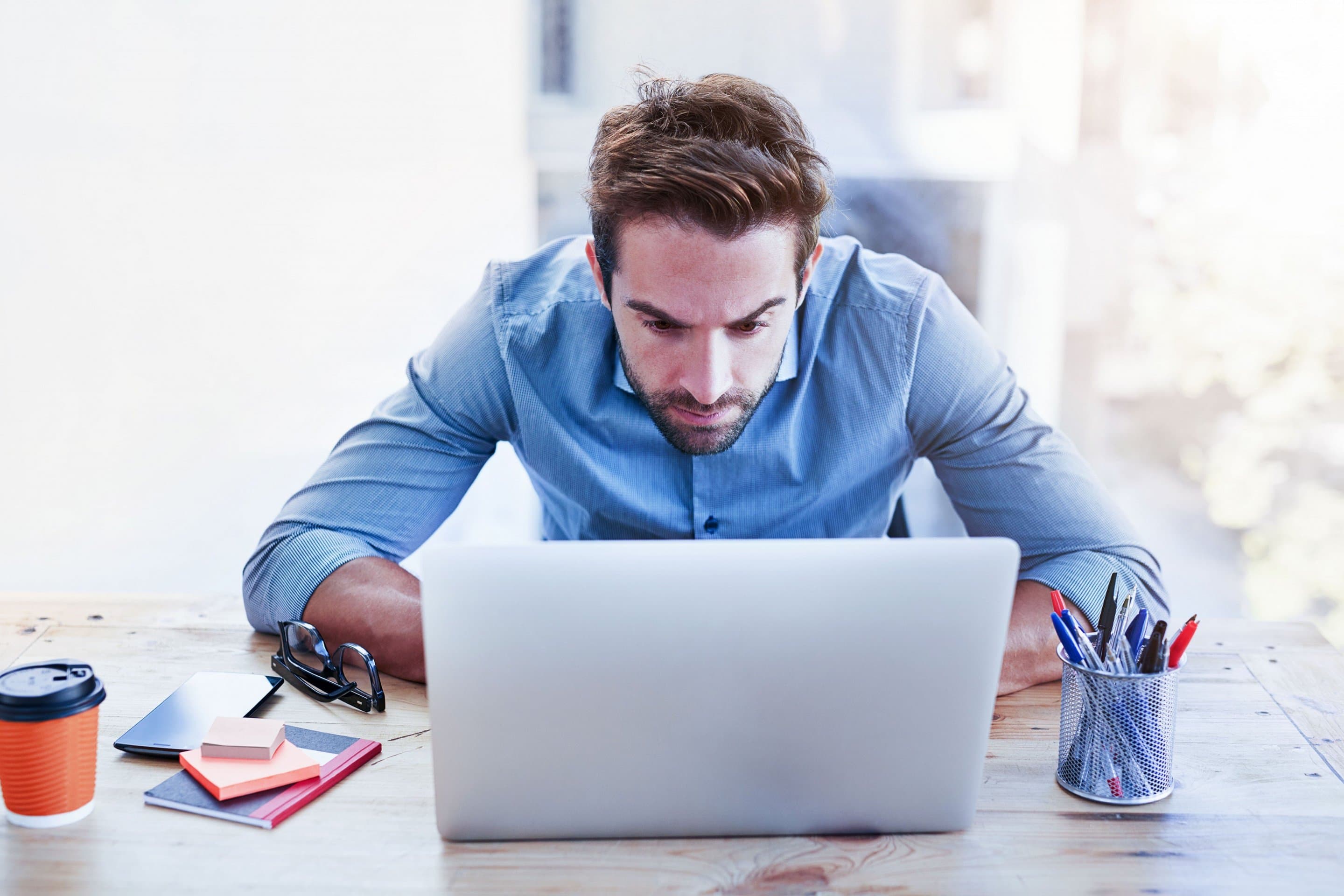 Arbeiten im Homeoffice Symbolbild für Arbeiten im Homeoffice