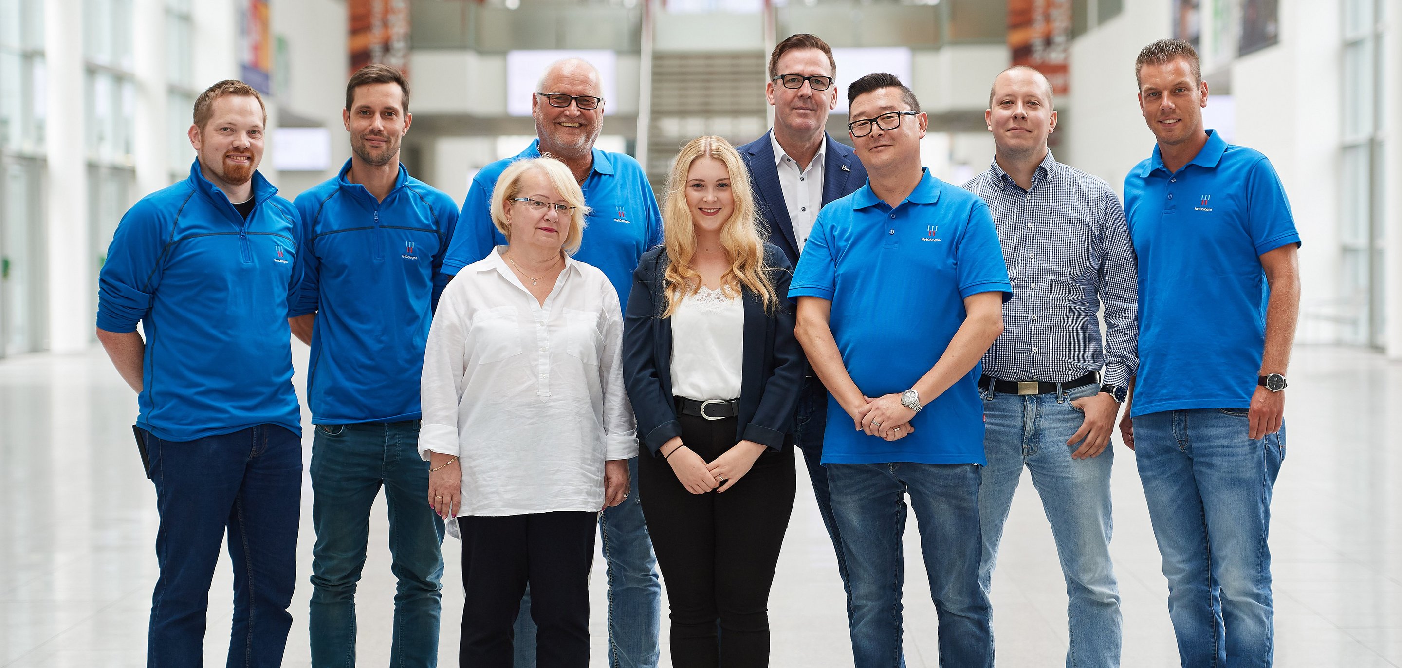 Das Messeteam von NetCologne