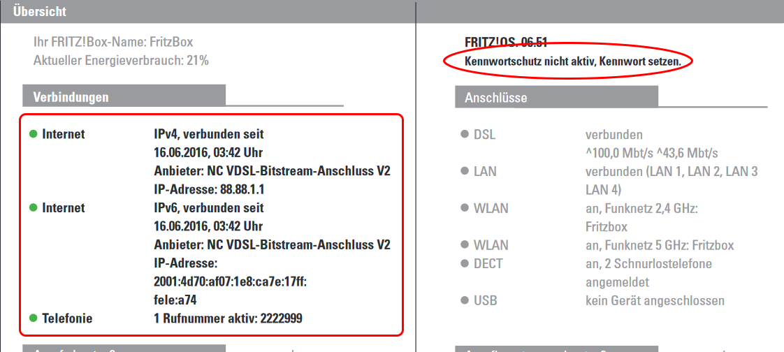 <b>FRITZ</b>!<b>Box 7430 einrichten</b> am VDSL-Bitstream-Anschluss