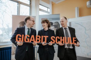 Startschuss für die Gigabit Schulen